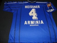 Maillot Match Porté Arminia Bielefeld Saller 12/13, Numéro 33 Schönfeld, Taille L-XL
