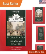 Black Tea Ceylon Opa Loose Leaf Caffeinated & Sugar Free 454g
