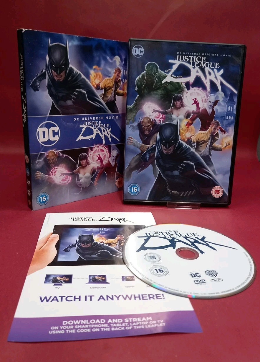 Justice League Dark (DVD, 2017) Inc. Slipcase