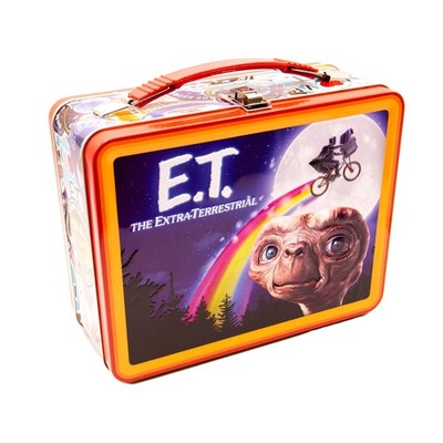 E.T. The Extra-Terrestrial Fun Box 8x6 Inch   Tin Storage Organizer Container...