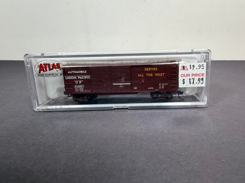 Atlas Spur N Train 500001930 Box Car Union Pacific UP 474007 | Zustand: New