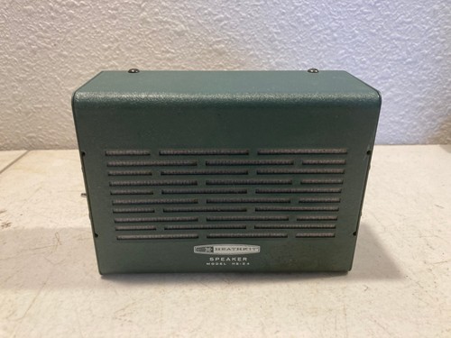 Vintage Heathkit HS-24 Mobile Speaker With Original Manual - Untested