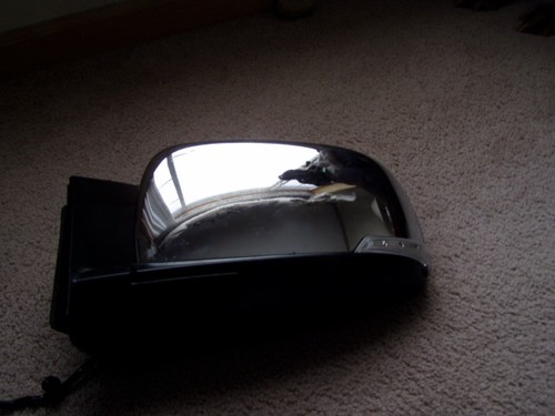 09 10 11 12 Caravan Town & Country mirror left chrome auto dim memory 2009 2012 - Picture 4 of 5