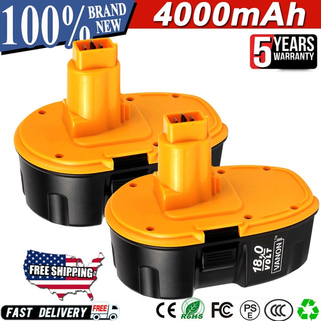 DEWALT DC9096 18V XRP Battery Combo Pack for sale online eBay