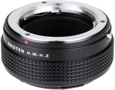 SHOTEN MSR-NZ Mount Adapter Minolta MD/MC/SR Lens to Nikon Z Body w/ Tracking
