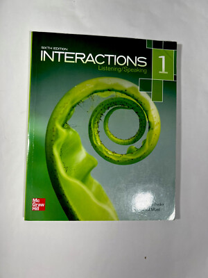 Interactions 1 Listening and Speaking Student Book by Paul Most and Judith Tanka