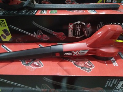 Ozito 18V Cordless Electric Leaf Blower Hedge Trimmer Battery