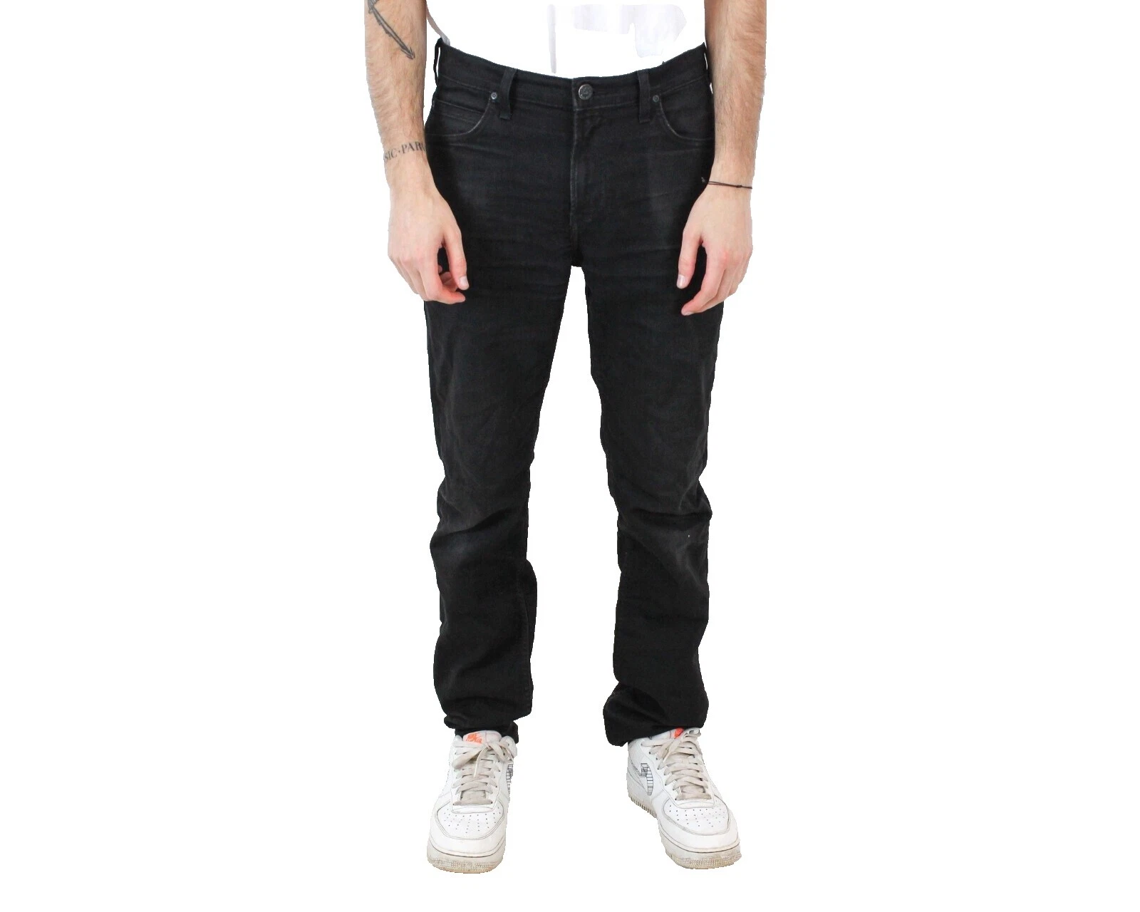 Roupas Vintage Lee Preto para Homens