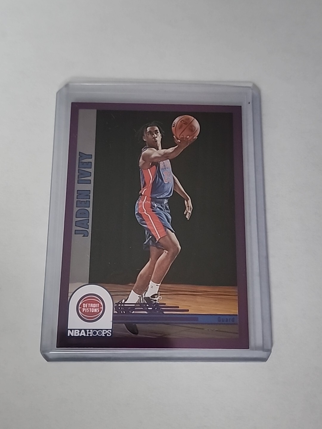 2022-23 Panini NBA Hoops - Rookies Purple #235 Jaden Ivey (RC)
