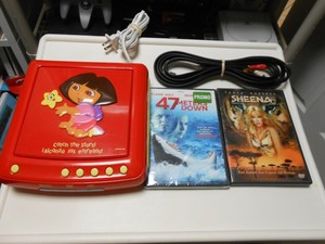Viacom Dora The Explorer Dvd Player Catch The Stars Model Dte329 With Extras Ebay