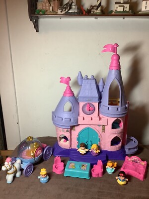 2012 Little People Princess Songs Palace Disney Musical Castle w