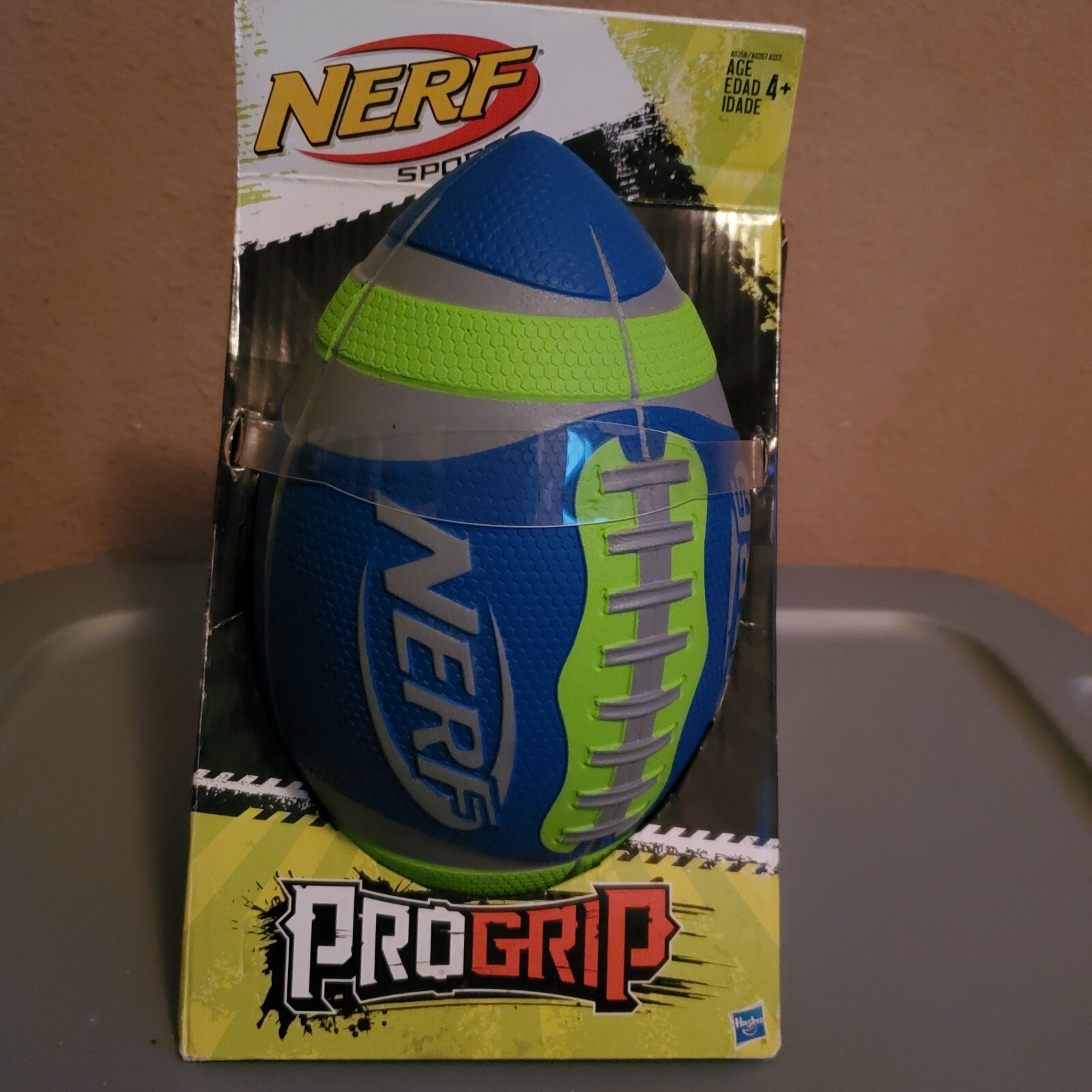 nerf pro grip football