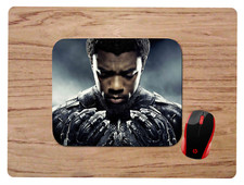 BLACK PANTHER T'CHALLA MOUSEPAD MOUSE PAD HOME OFFICE GIFT CHADWICK BOSEMAN
