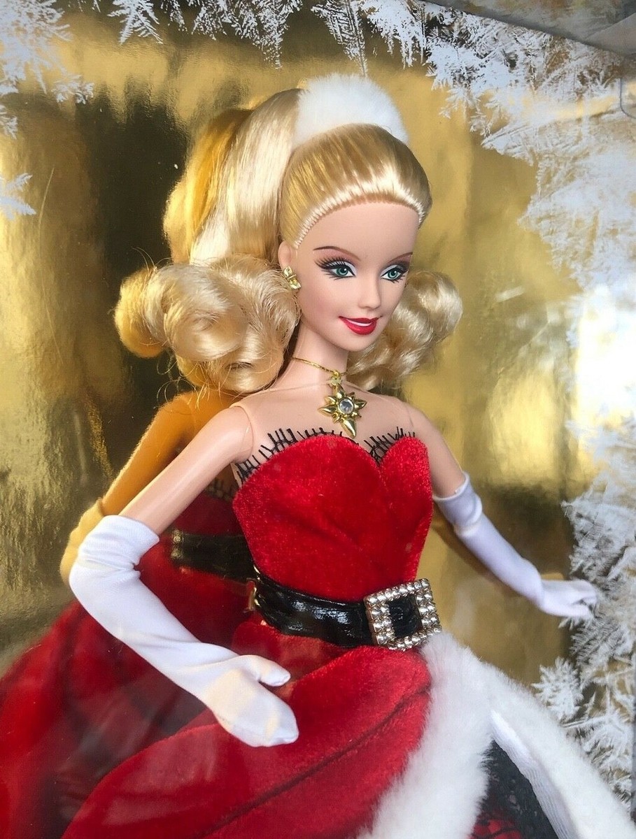 holiday barbie red velvet dress Red gown for barbie doll Christmas dress  The Doll Tailor