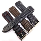 Military Watch Strap, Watch Strap Black, Brown 20 22mm Fits Sinn Heuer / 55