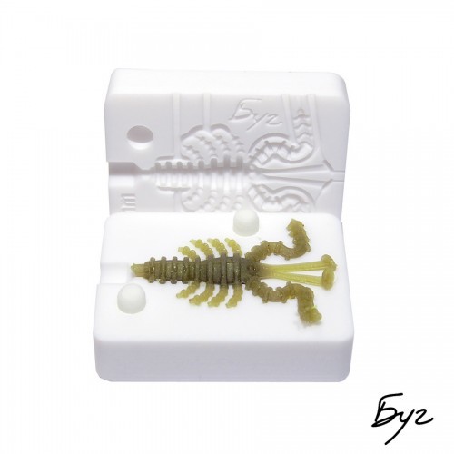 Colección de moldes de cebo de piedra de pesca hágalo usted mismo cebo de señuelo de insectos de plástico suave 22 modelos - Imagen 22 de 23
