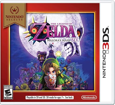 The Legend of Zelda Majora's Mask 3ds  Nintendo 3ds Brand NeW !