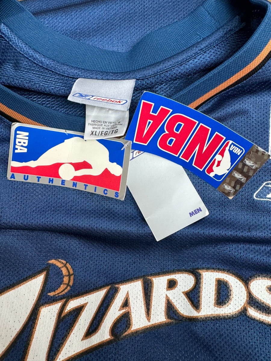 MICHAEL JORDAN WASHINGTON WIZARDS JERSEY NBA BASKETBALL REEBOK
