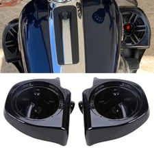 6.5" Speaker Box Pods Box For Harley Touring Lower Vented Leg Fairings 1994-2013