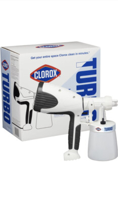 Clorox Turbo Handheld Power Sprayer  Lightweight Cleaning