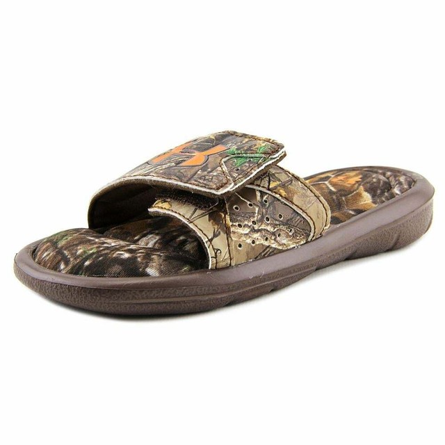 under armour men's ignite iv camo slides