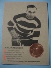 1967 Authenticated Ink (Canadian Centennial Cent) 