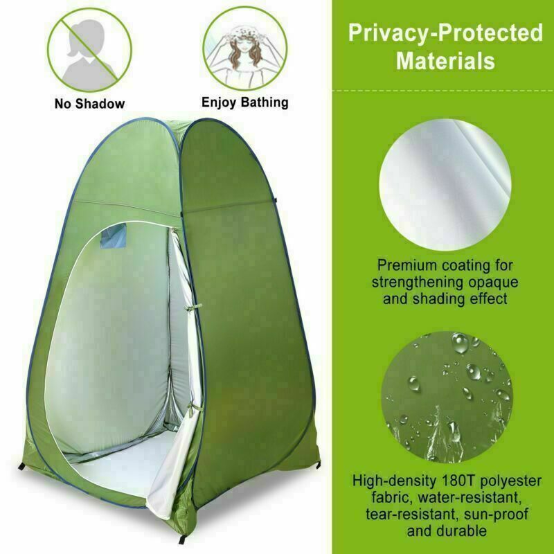 Outdoor Pop Up Tent Portable Camping Shower Toilet Changing Room
