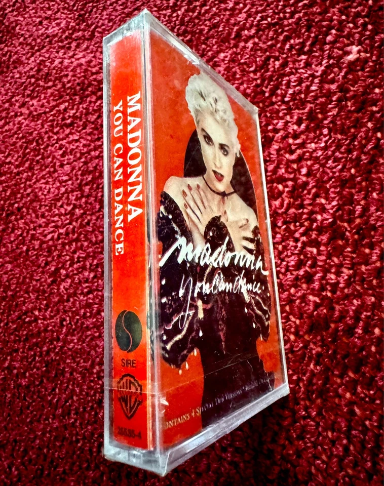 MADONNA YOU CAN DANCE CASSETTE TAPE SEALED TURKEY BIG GRAPHICS BLUE PROMO NUMBER - Image 2 of 4