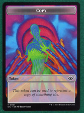 Copy Token - Outlaws of Thunder Junction (OTJ) #1 -Magic: The Gathering MTG Card