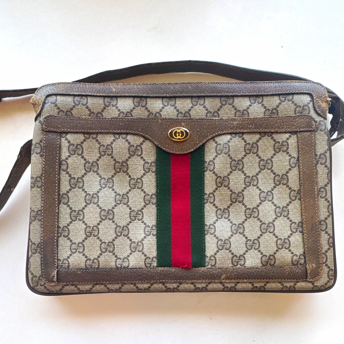 Gucci Brown Bags for Men for sale | eBay