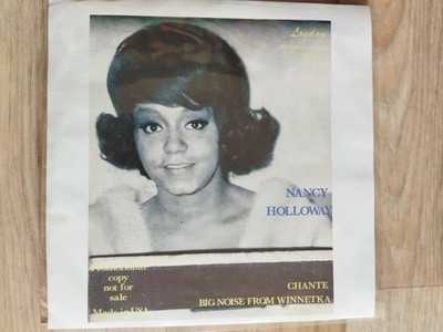 Nancy Holloway - Chante - Big noise from winnetka - London INT 100 35 - Rare