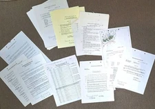 1964 Pennsylvania Reading Seashore Lines Railroad Bulletin & General Orders