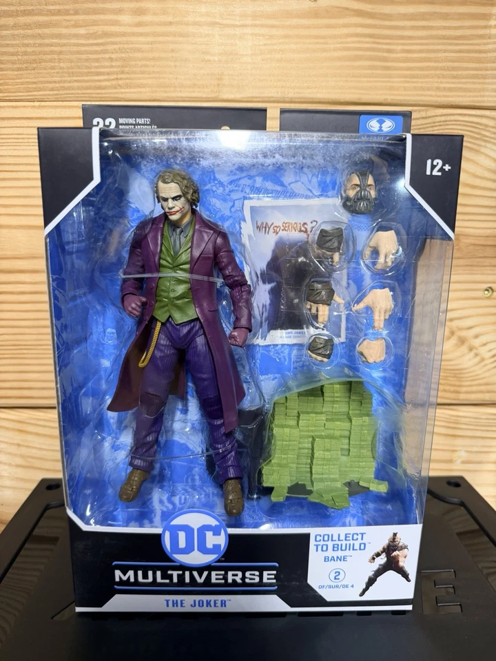 Mcfarlane Совершенно новый запечатанный DC Multiverse Трилогия Темный Рыцарь Проклятие Полный BAF - Изображение 4 из 4