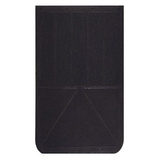 BUYERS PRODUCTS B36LP Mud Flaps,Black,Rubber,36" L x 24" W,PR PK 4