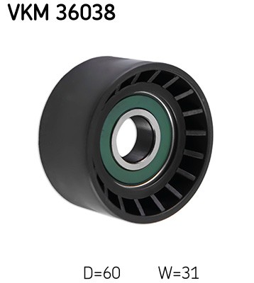 ✅Fits SKF VKM 36038 Deflection/Guide Pulley, V-ribbed belt VKM 36038 ⭐UK Seller⭐ - Image 8
