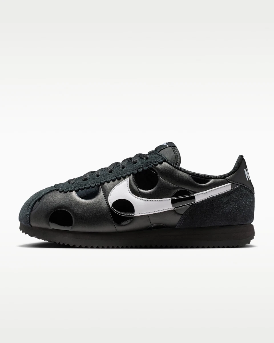 Nike Cortez Polka Dots Black White W for sale | eBay