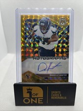 2025 Mosaic - Autographs Gold #7/10 - Danielle Hunter - Texans 