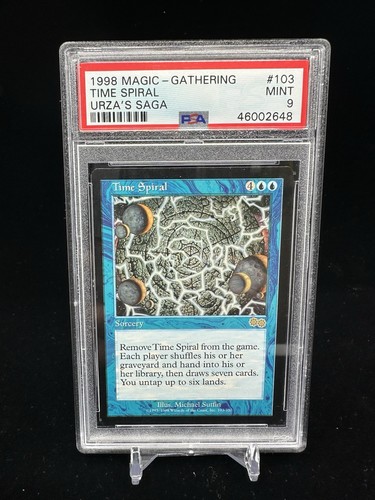 Magic The Gathering Urza’s Saga Time Spiral PSA Grade 9