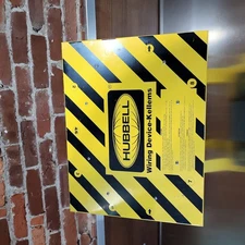 Hubbell SBSB2 Temporary Power Box Jobsite Spider Distribution 20A 30A Mint ⚡