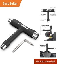 Professional Skate Tools, All-in-One Multi-Function Portable Skateboard T Too...