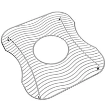 Elkay LKWBG1415SS 13-1/2" L x 12" W Stainless Steel Basin Rack - Bright Polished