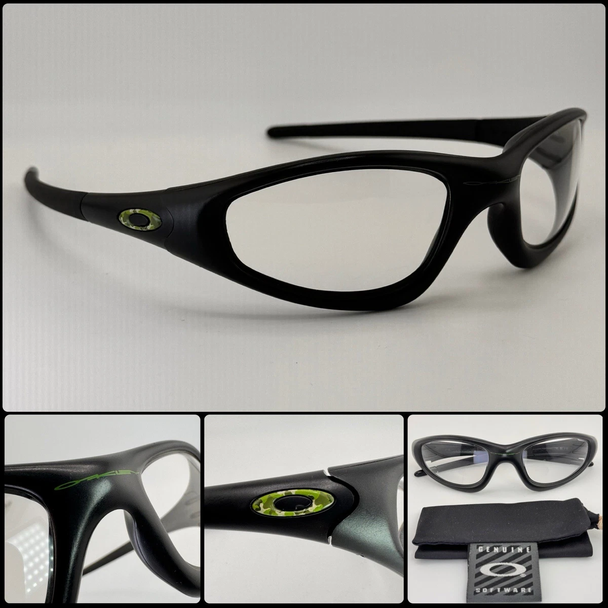 io着用モデル　同色同型oakley straight jacket black Straight Jacket II, New Jet Black / Black Iridium