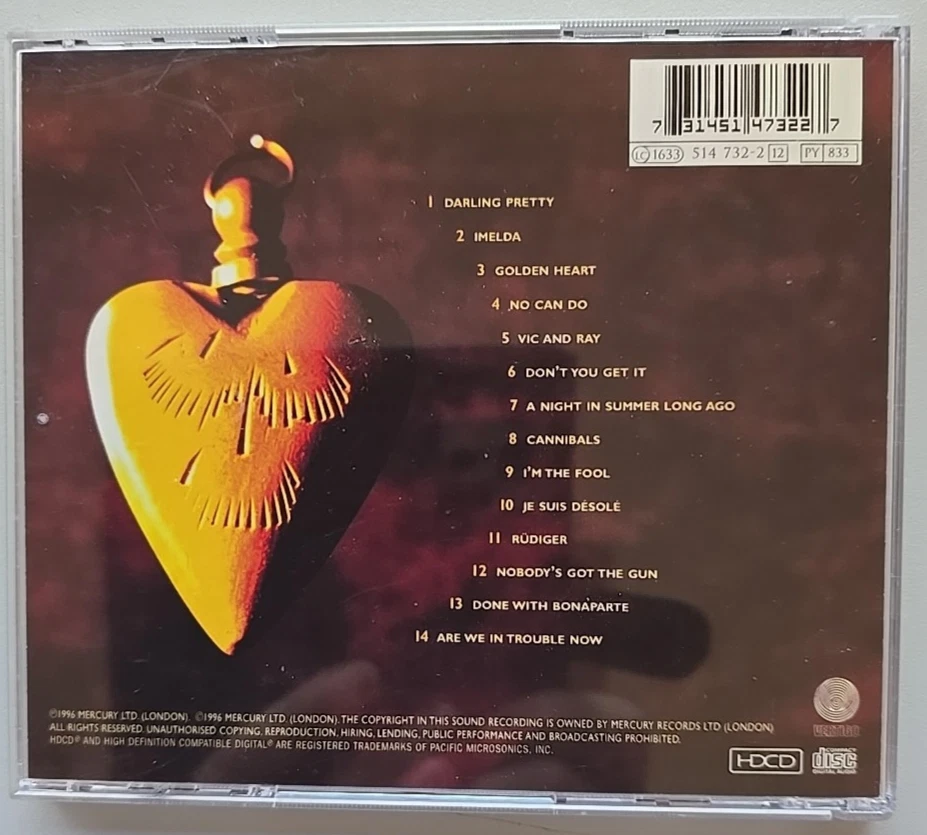 Mark Knopfler - Golden Heart - CD - Bild 2 von 2