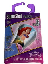 Disney Princess Ariel SuperSled Kids Frameless Nylon Kite 32" Large New