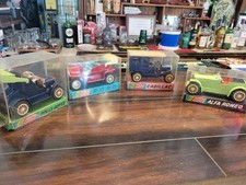 Vintage 1950s Made In Japan Tin Litho Friction Cars- Set Of 4 Alpha ROMEO