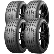 Qty 4 22545r17 Turanza T001 91w Rft Moe Black Wall Tires