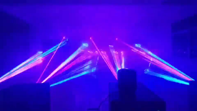 5W RGB Animation laser iOS Android App DMX iLDA Stage Show