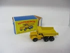 Matchbox Lesney Regular Wheels #6 Euclid Quarry Truck- two tone yellow, boxed