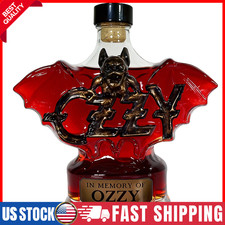 In Memory Of Ozzy Whiskey Bottle Osbourne Win...