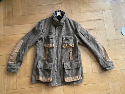Rare Barbour Tokito Jacket Tweed XL